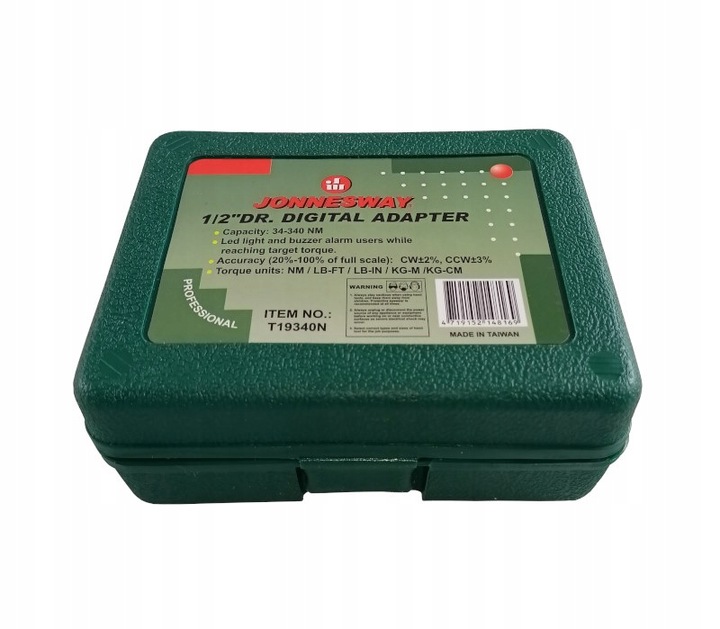 Cyfrowy adapter dynamometryczny elektroniczny 34-340Nm T19340N
