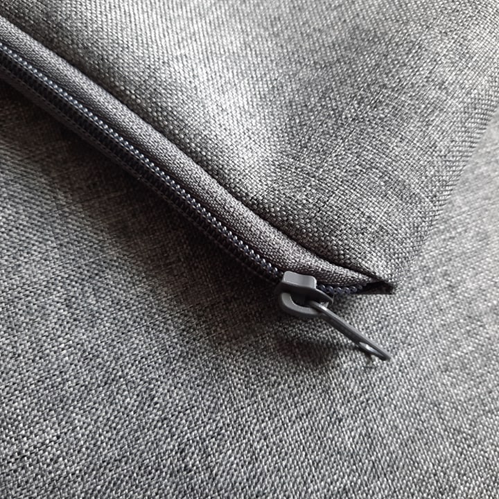 POSZEWKA OGRODOWA ECO LEN SZARY 55X80 CM