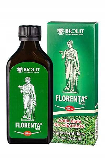 2x Biolit Florenta Plus Jodła Biała Odporność 200ml