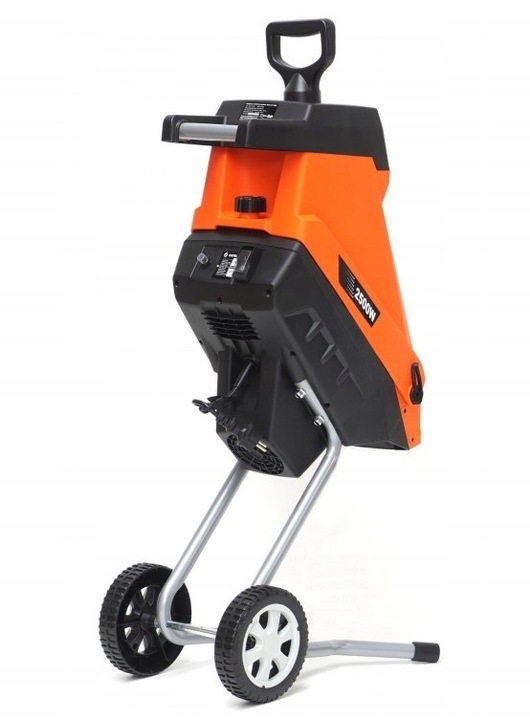 Rozdrabniacz nożowy do gałęzi, Rębak GATEC GT 145 RE / 2500W + Kosz