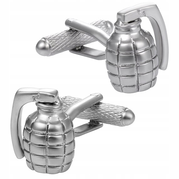 Spinki do mankietów - Zestaw prezentowy Militarny - Wojskowy