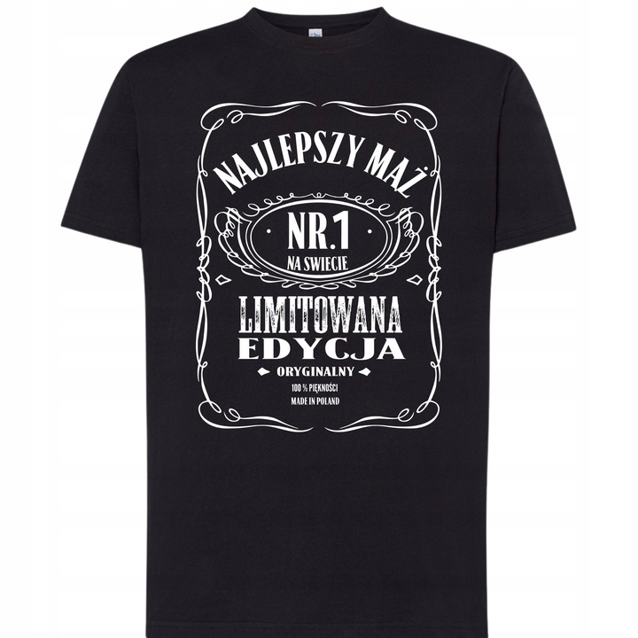 KOSZULKA WALENTYNKI PREZENT DLA NIEGO MĘŻĄ CHŁOPAKA MĄŻ JACK DANIELS S