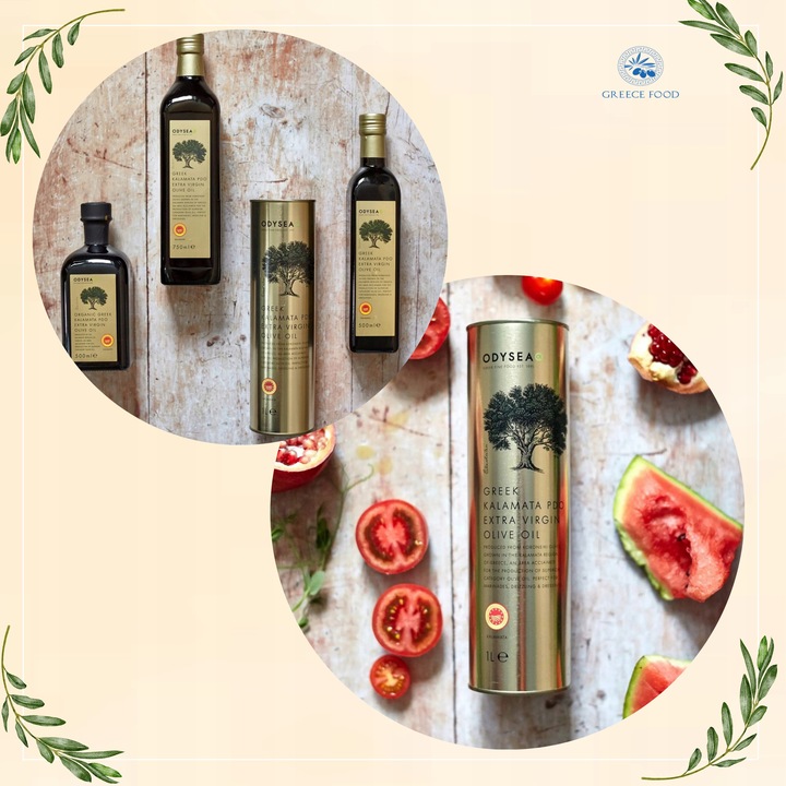 OLIWA Z OLIWEK EXTRA VIRGIN 1L GRECKA KALAMATA PLATINUM TŁOCZONA NA ZIMNO