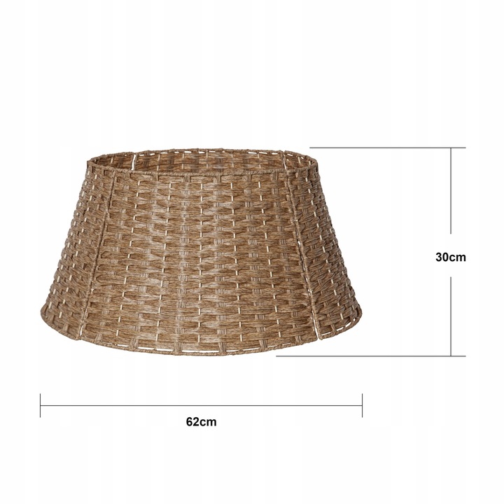 Osłona dekoracyjna podstawy do choinki GRANIG beżowa