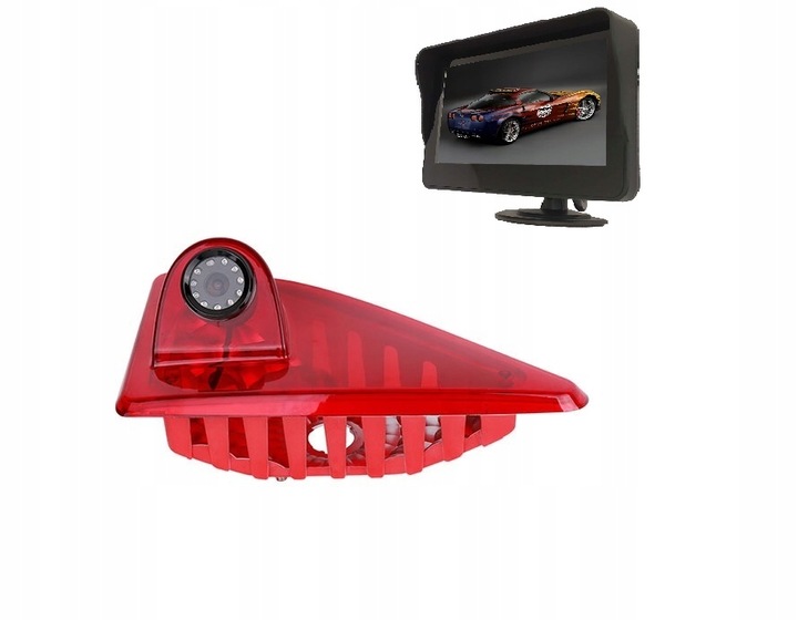 Kamera cofania Renault Master z monitorem 5" sensor Sony CCD