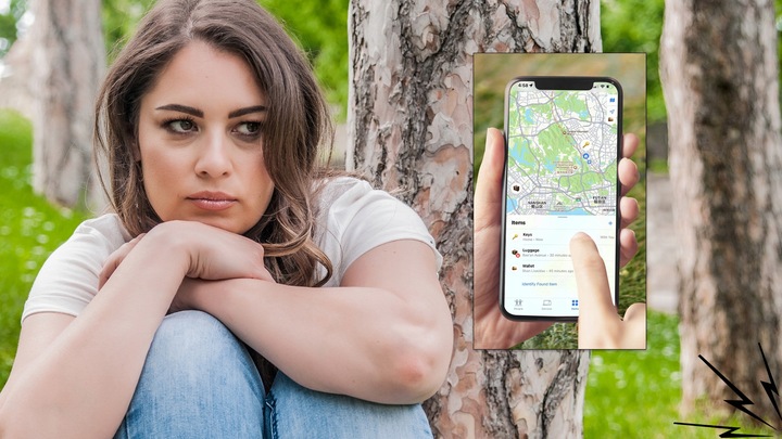 Lokalizator GPS MiTag MiLi do iOS + Ochronne Etui do plecaka kluczy dla psa