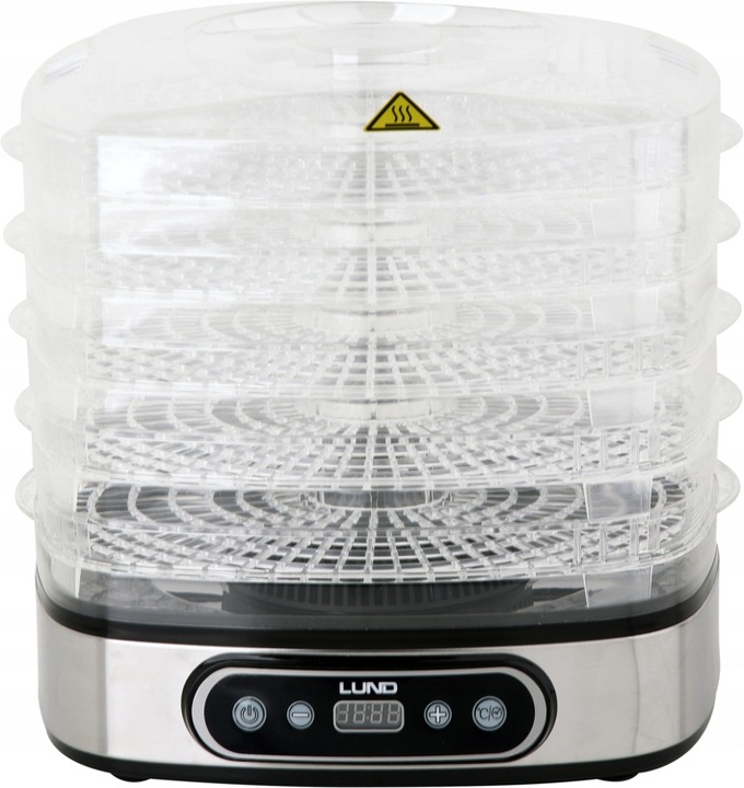 LUND SUSZARKA SPOŻYWCZA DO GRZYBÓW OWOCÓW WARZYW 500W CZASOMIERZ 5 TAC