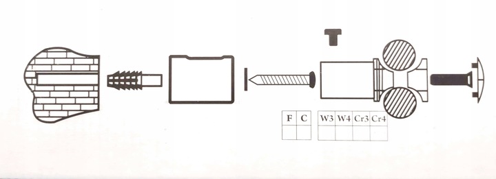 Zestaw montażowy/wieszaki do grzejnika łazienk. drabinkowego ELIPSA BIAŁE!