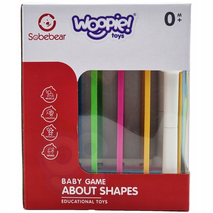 WOOPIE SORTER ELASTYCZNA KOSTKA SENSORYCZNA DŹWIĘK