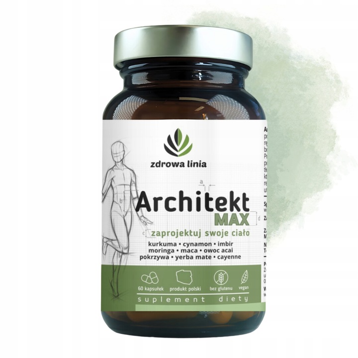 Architekt Max odchudzanie FAT BURNER Spalacz tłuszczu Metabolizm