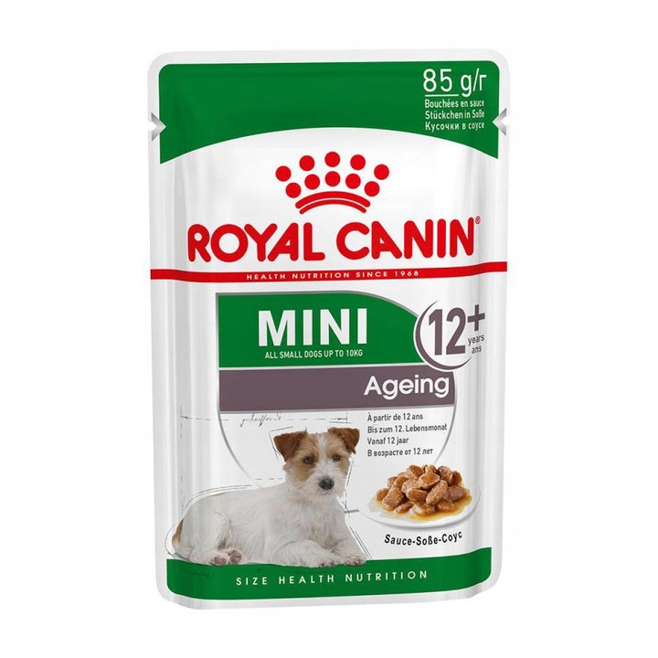 12 x Royal Canin Mini Puppy dla szczeniąt / KAWAŁKI W SOSIE 85g