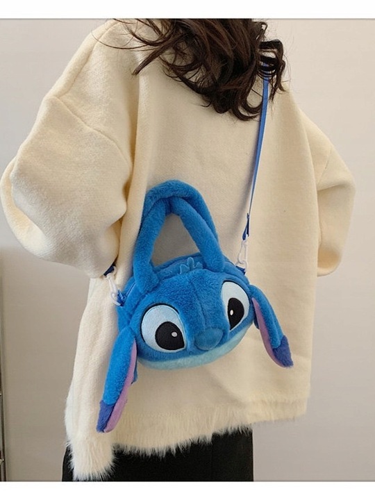 STITCH UROCZA TOREBKA - PLUSZOWA MASKOTKA NA RAMIĘ DLA MALUCHÓW