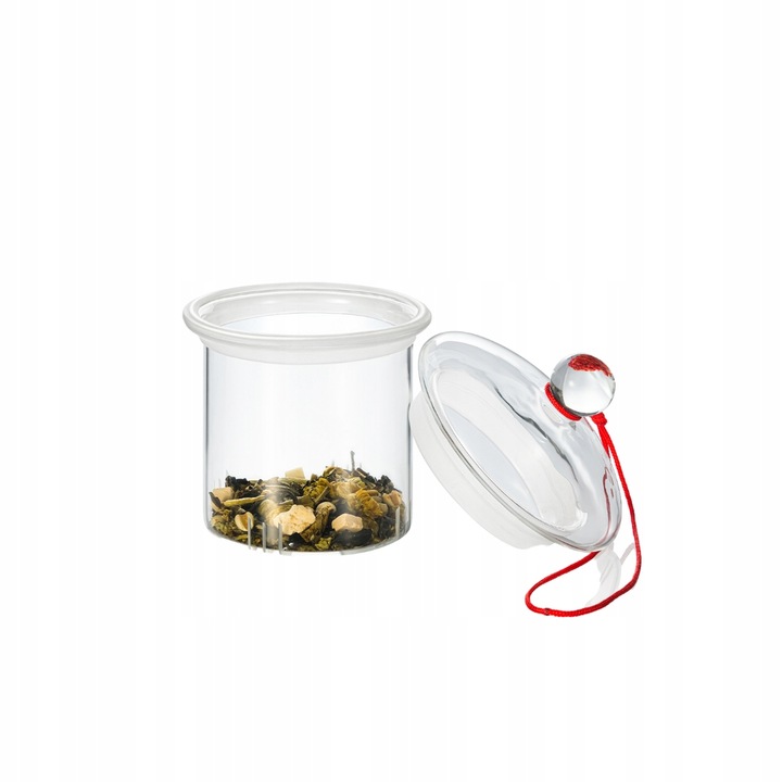 Dzbanek do zaparzania herbaty i zioł 620 ml Wilmax szkło termiczne