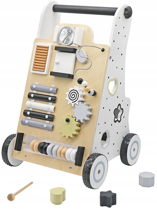 JEZDZIK EDUKACYJNY PCHACZ CHODZIK DREWNIANY