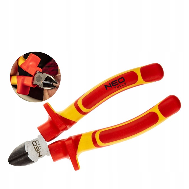 NEO TOOLS SZCZYPCE BOCZNE DLA ELEKTRYKA 160MM 1000V POLEROWANE CrV 01-226