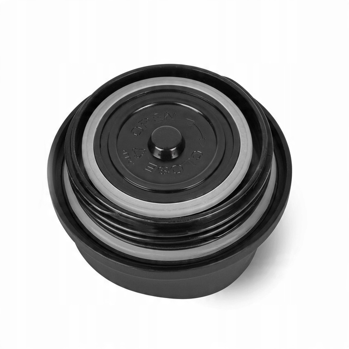 Turystyczny KUBEK TERMICZNY NA KAWĘ termos NA HERBATĘ Elliot 440ml CZARNY