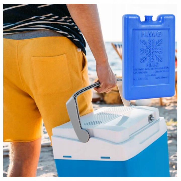 6X 500ml Wkłady chłodzące do lodówki turystycznej torby termicznej