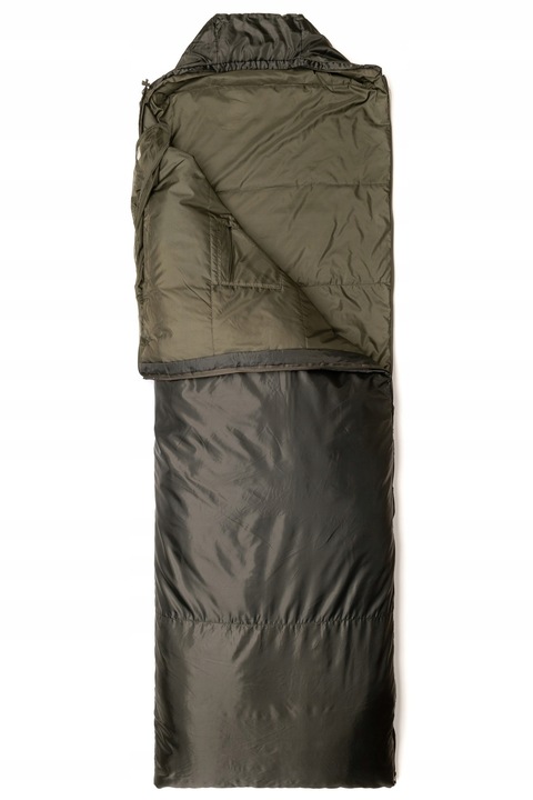 SNUGPAK ŚPIWÓR NAUTILUS BASECAMP LEKKI 80 cm x 220 cm -2°C Prawy Olive
