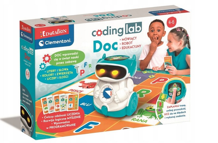 EDUKACYJNY ROBOT DOC CLEMENTONI 50730