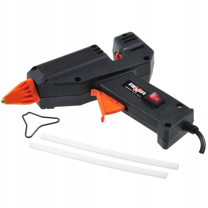 PISTOLET DO KLEJU NA GORĄCO 180 W + KLEJE