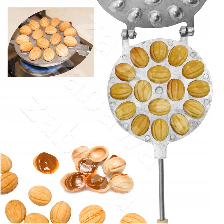 FORMA ROBOT MASZYNKA OPIEKACZ DO CIASTEK ORZESZKÓW NA ORZESZKI 16szt 70