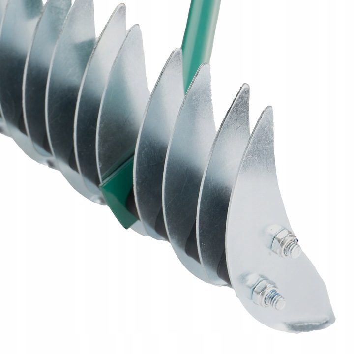 AERATOR RĘCZNY WERTYKULATOR DO TRAWY DWUSTRONNY METAL Z TRZONEM AREATOR