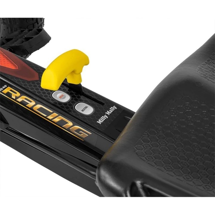 Milly Mally Gokart na pedały Thor Black Sportowy Design Wysoka Jakość