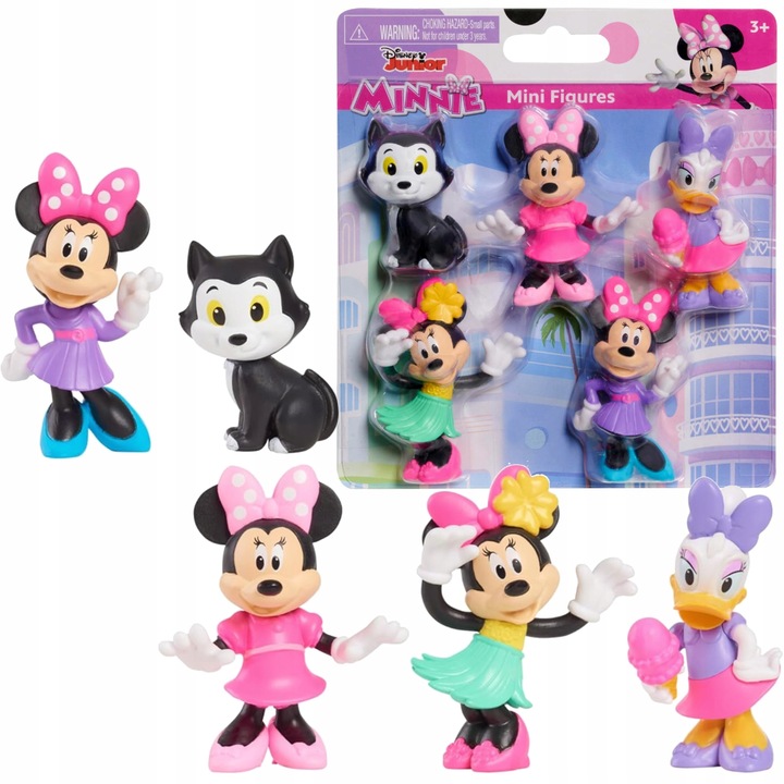 ZESTAW MINIFIGUREK DISNEY JUNIOR MINNIE MOUSE 5 FIGUREK KOLEKCJONERSKICH