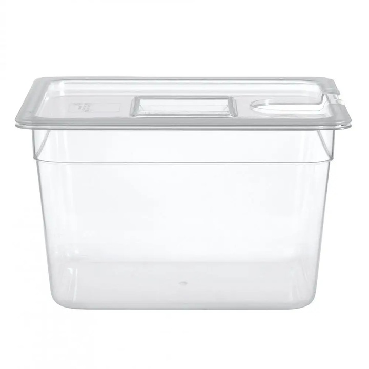 Pojemnik Lauben 12l Wykonany Z Poliwęglanu Sous Vide BPA FREE + Pokrywana