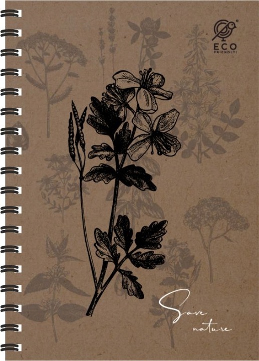 5x Kołozeszyt A4/80 kratka spirala GRUBA Podkładka