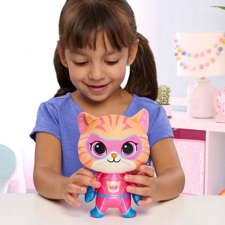DISNEY SUPERKOTY JUNIOR SUPER KITTIES KOTEK MASKOTKA PLUSZAK GINNY GOSIA