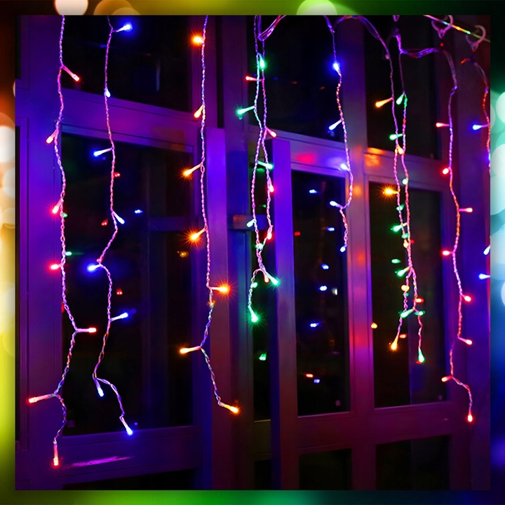 SOPLE LAMPKI CHOINKOWE ŚWIATEŁKA 300 LED 12M GRUBY KABEL FLASH ZEWNĘTRZNE