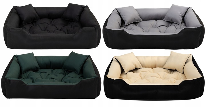 Legowisko dla Psa Kota Posłanie Kanapa Kojec Wodoodporne Zielone 75x65 cm