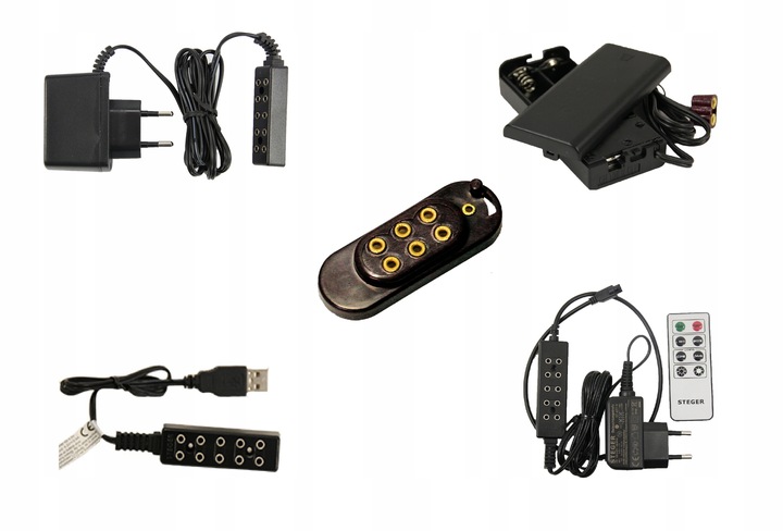 OGNISKO Z KAMIENIAMI I OŚWIETLENIEM 4,5V do dekoracji Szopki - 4cm wysoki