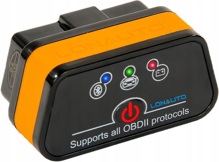 INTERFEJS DIAGNOSTYCZNY TESTER ELM327 OBD2 BLUETOOTH 4.0 ANDROID iOS POLSKI