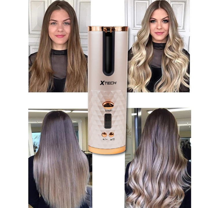 LOKÓWKA DO WŁOSÓW AUTOMATYCZNA CERAMICZNA LCD CURL