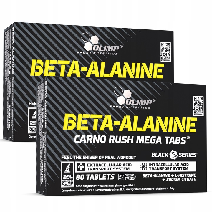 OLIMP BETA-ALANINE CARNO RUSH 2x80tab WYTRZYMAŁOŚĆ