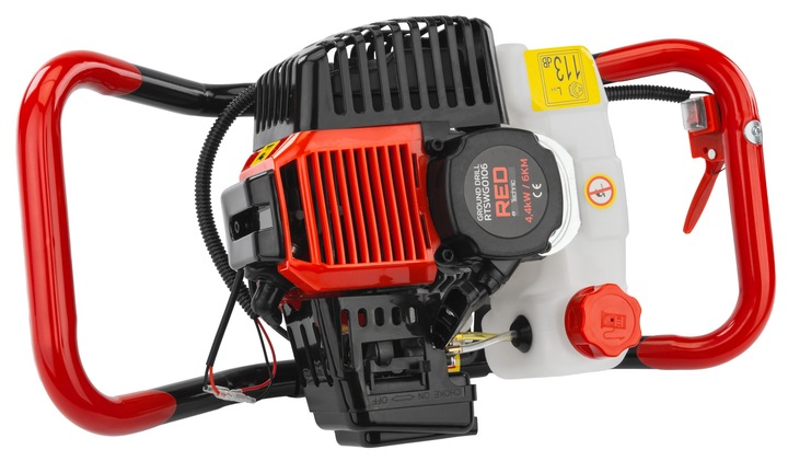 WIERTNICA GLEBOWA ŚWIDER SPALINOWY 6KM + 3 WIERTŁA ŚWIDRY PRZEDŁUŻKA 3 X OL