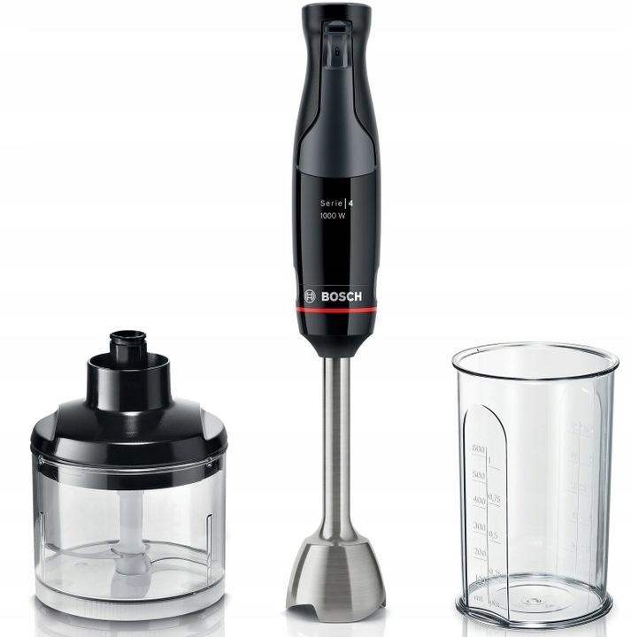 Blender ręczny Bosch MSM4B620 1000W Rozdrabniacz Kubek z miarką