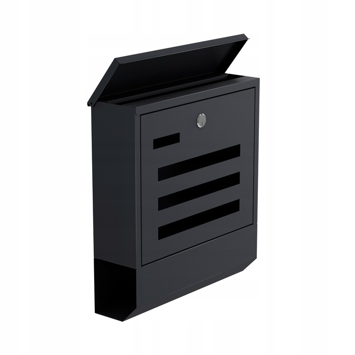 Skrzynka NA LISTY Gazety Pocztę Ulotki Gregman Post 20 Graphite