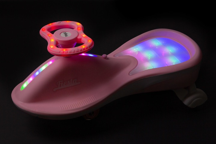 TOYZ POJAZD JEŹDZIK GRAWITACYJNY FIESTA ŚWIECĄCY RÓŻOWY