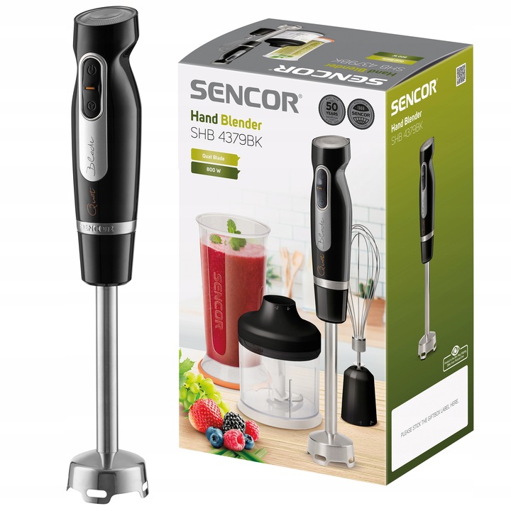 Blender Ręczny Sencor SHB 4379WH 800W TURBO