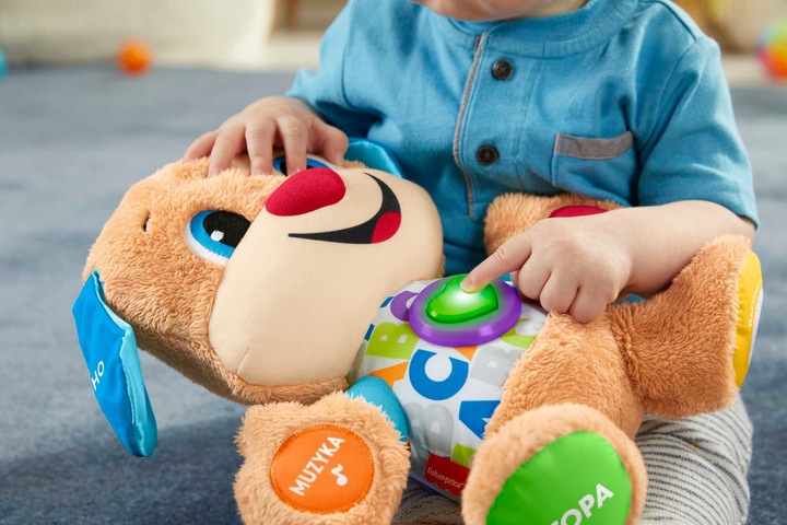 Pluszak Fisher-Price Ucz się i śmiej Szczeniaczek Uczniaczek FPM71
