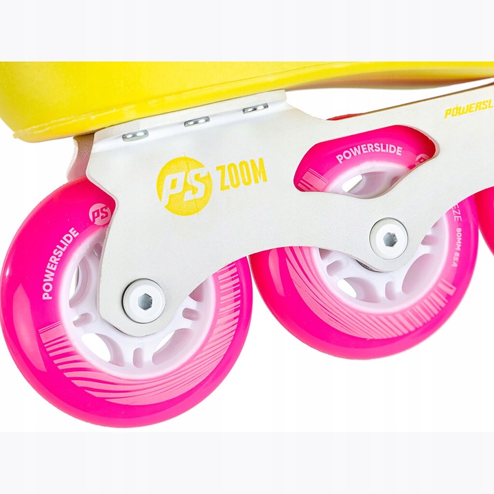 Rolki damskie Powerslide Zoom neon yellow 37-38 EU