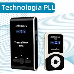 Retekess T130-T131 Bezprzewodowy System Tour Guide, Audio Tour Guide System