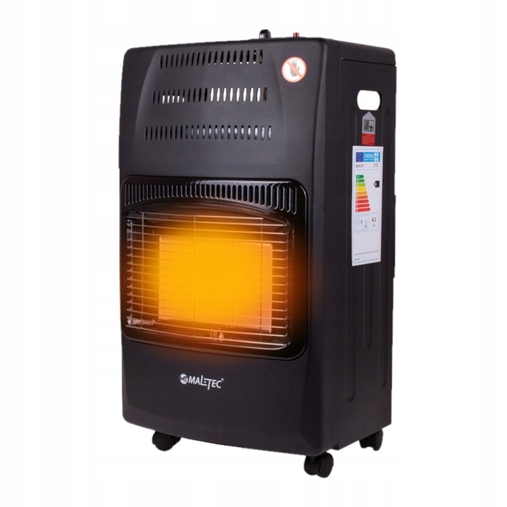 Piec Gazowy na butle 13KG OGRZEWACZ GAZOWY GRZEJNIK MOC 4200W 65m2 REDUKTOR