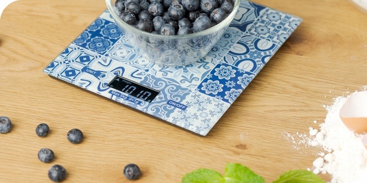 Waga kuchenna elektroniczna ZELMER ZKS1100C 5 kg LCD szkło wzór