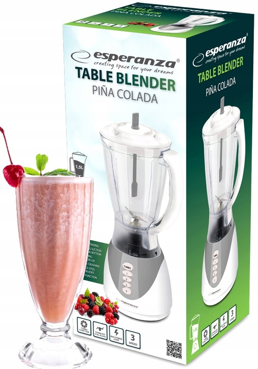 Blender kielichowy Pina Colada 350 W SZARY