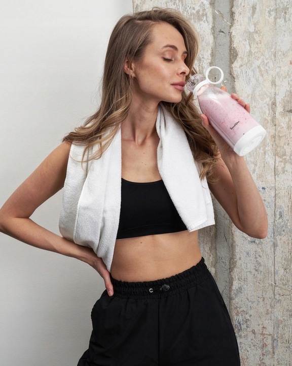 Turystyczny Blender SmoothieBoo - Kielichowy na Akumulator + Ebook