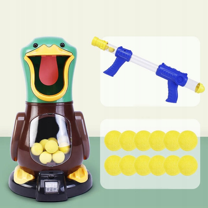 Głodna Kaczka Strzelanie do Celu Pistolet Gra Zręcznościowa dla Dzieci